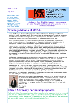 View July 2019 Newsletter