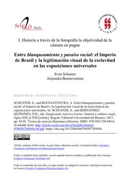 Entre Blanqueamiento Y Paraíso Racial: El Imperio De Brasil Y La Legitimación Visual De La Esclavitud En Las Exposiciones Universales