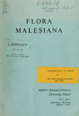 Flora Malesiana