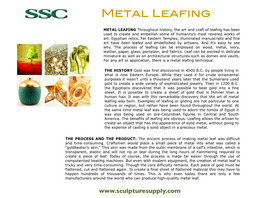 Metal Leafing