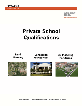 The Peddie School Landscape Master Plan Hightstown, NJ