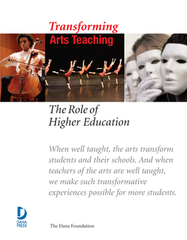 Transforming Arts Teaching: the Role of Higher Education