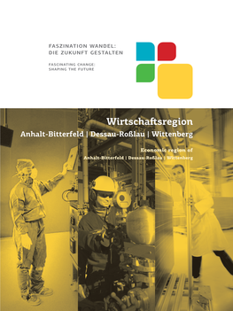 Wirtschaftsregion Anhalt-Bitterfeld | Dessau-Roßlau | Wittenberg