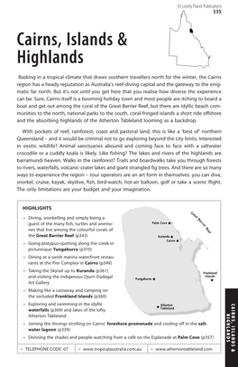 Cairns, Islands & Highlands