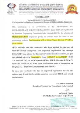 Date of Interaction/ Verfication of Documents on 16 Sep 2019 Sr