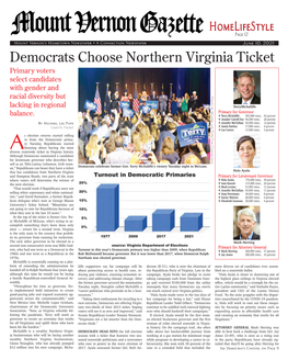 Democrats Choose Northern Virginia Ticket