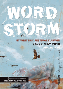 Nt Writers' Festival Darwin 24–27 May 2018