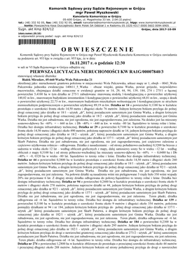 OBWIESZCZENIE Sprawa KMP 824/12