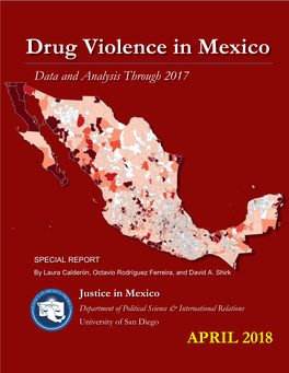 2018 Drug Violence in Mexico