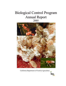 Biological Control Program 2005 Summary