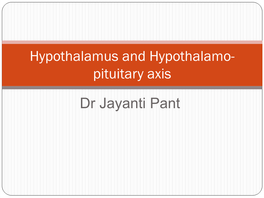 Pituitary Hormones