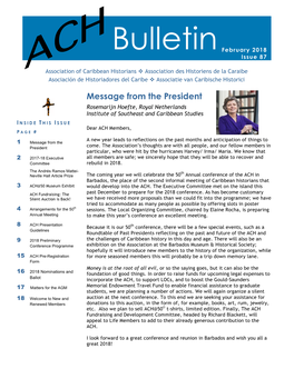 Bulletin January 2018