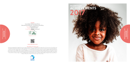 Danone Nutrition Achievements 2017