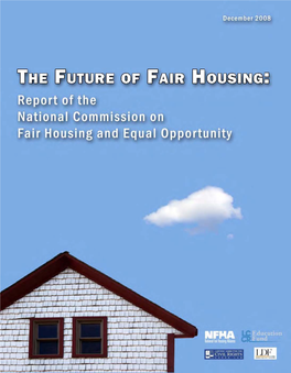 Report of the National Commission on Fair Housing and Equal Opportunity