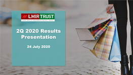 2Q 2020 Results Presentation