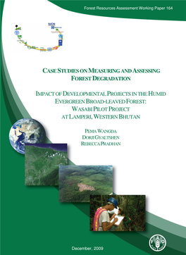 Case Studies on Measuring and Assessing Forest Degradation