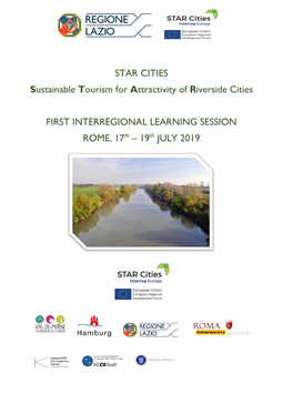 STAR CITIES Sustainable Tourism for Attractivity of Riverside Cities FIRST