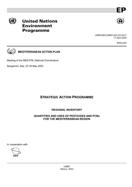 Strategic Action Programme