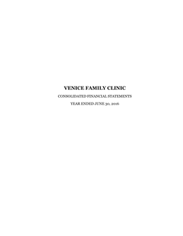 Venice Family Clinic