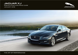 Jaguar Xj Specification and Price Guide January 2018