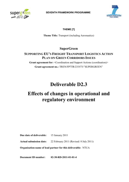 Deliverable 2.4-1