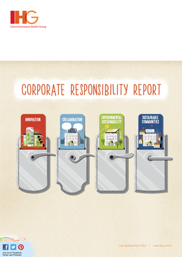 Corporate Responsibility Report 2012