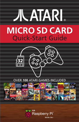 MICRO SD CARD Quick-Start Guide