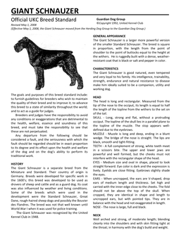 Giant Schnauzer