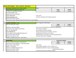 2017 Hotel Details