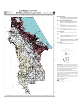 San Mateo County Important Farmland 2014