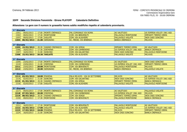 Il Calendario Dei Playoff (.Pdf)