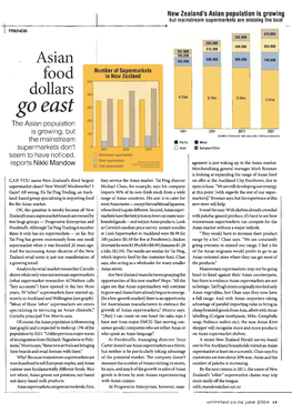 Go East the Asian Population Is Growing, but SOURCE