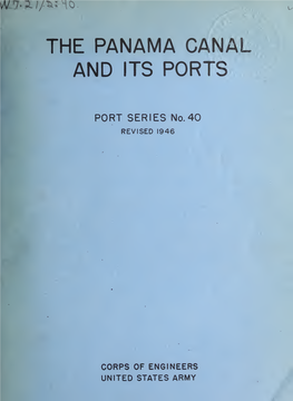 Panama Canal and Its Ports
