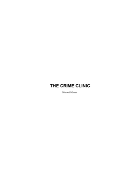 The Crime Clinic