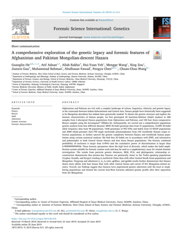 A Comprehensive Exploration of the Genetic Legacy and Forensic