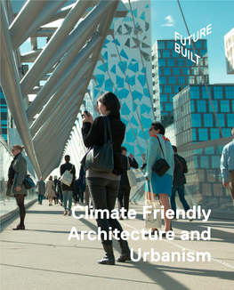 Climate Friendly Architecture and Urbanism CONTENT