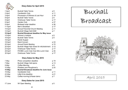 Buxhall Broadcast