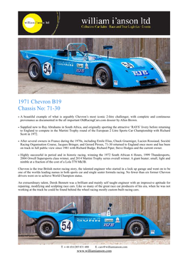 1971 Chevron B19-71-30.Pages