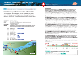 Steckborn (Untersee) – Stein Am Rhein, Viarhenana Etappe 2