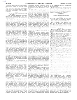 Congressional Record—Senate S13520