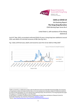 CSHK Working Paper 4-COVID19-HK Narrative-Eng-20200526