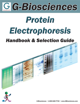 Protein Electrophoresis Handbook & Selection Guide