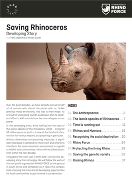 Saving Rhinoceros Developing Story by Frank Odenthal & Murat Suner