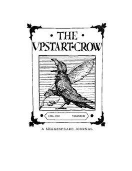 The Upstart Crow 3