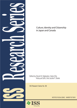 Culture, Identity and Citizenship in Japan and Canada