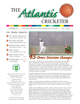 Atlantiscricketclubnov03vol