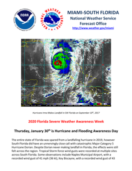 MIAMI-SOUTH FLORIDA National Weather Service Forecast Office