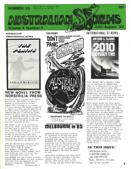 Australian SF News 30