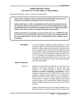 Sodium Hydroxide