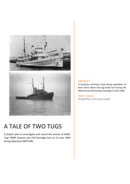 A Tale of Two Tugs